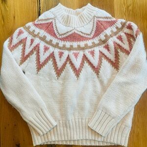 Urban Outfitters Silverflint Fair Isle Sweater, Small.